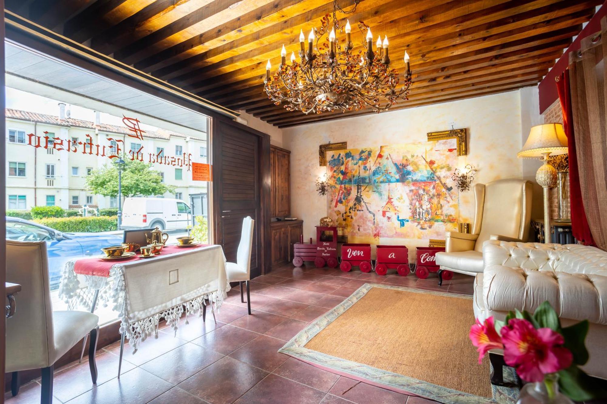 Posada De Eufrasio Lerma Exteriör bild